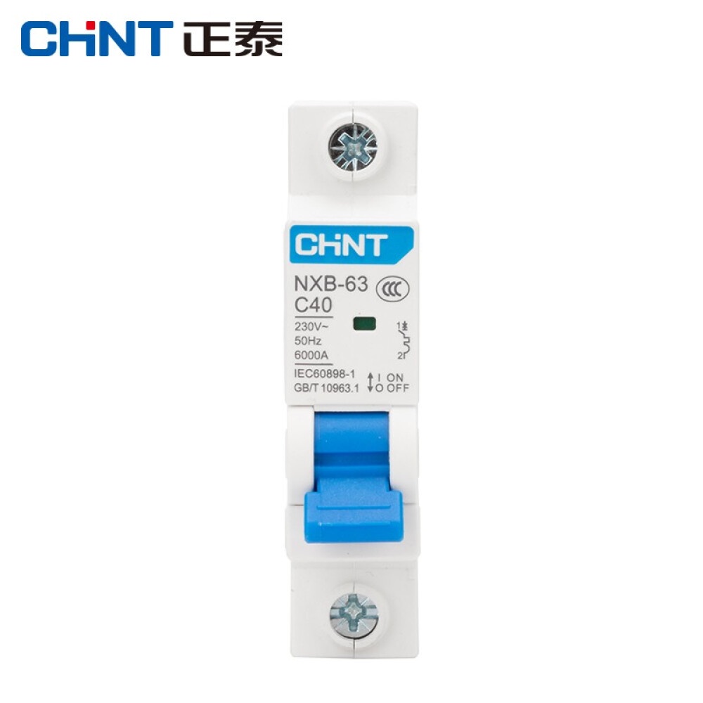 CHINT เบรกเกอร์ไฟฟ้า คุณภาพสูง NXB-C63 1P 6A-63A ราคา ถูกที่สุด ดีลบีเคเค แกลเลอรีภาพที่ 7
