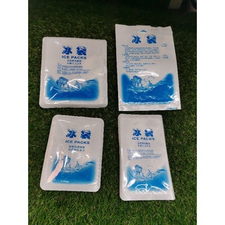 ถุงเจลเก็บความเย็น ice pack หลากหลายขนาด