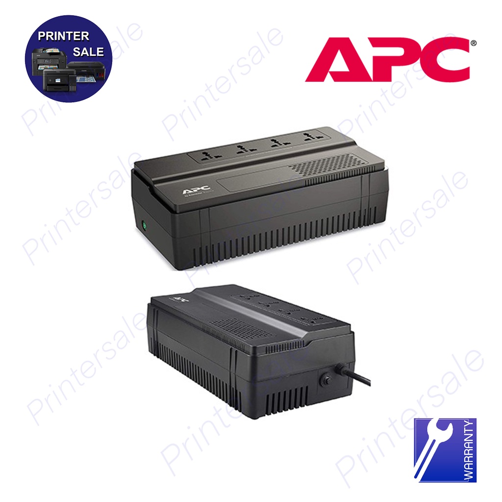 APC เครื่องสำรองไฟฟ้า Easy-UPS (BV1000I-MS) Uninterruptible Power Supply 1000VA/600WATT (AVR, 4 Univ