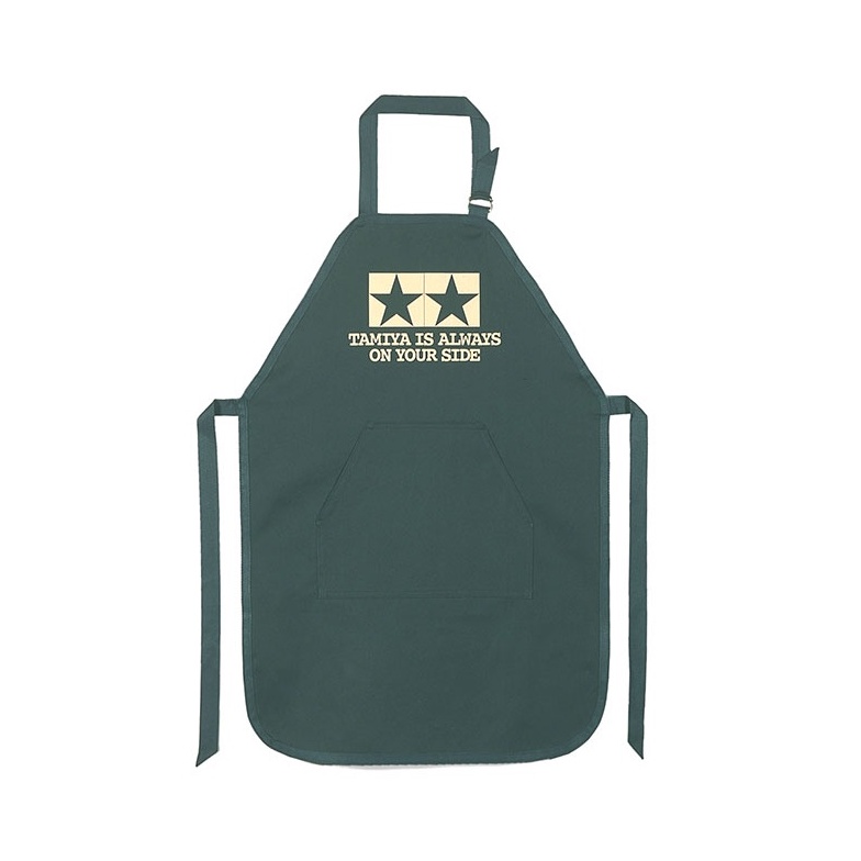 TAMIYA 66694 (สินค้าผลิตจำนวนจำกัด) TAMIYA APRON (GREEN)