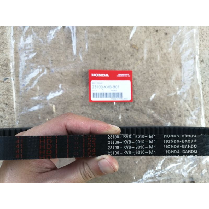 สายพานแท้ 100% Click,กับClick-i,Air-Blade,i ( 23100-KVB-901 )เหนียวทนกว่าเดิม