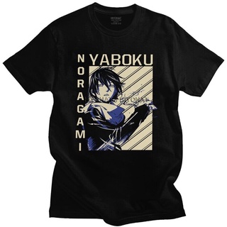 [100% Cotton] เสื้อยืดแขนสั้นลําลอง พิมพ์ลายอนิเมะ Noragami Yato เข้ากับทุกการแต่งกาย สไตล์วินเทจ สําหรับผู้ชาย 800070