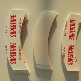 36 ชิ้น กันน้ํา Supertape เทปกาวสองหน้า Super Tape สําหรับเปลี่ยนวิกผมลูกไม้ Toupee
