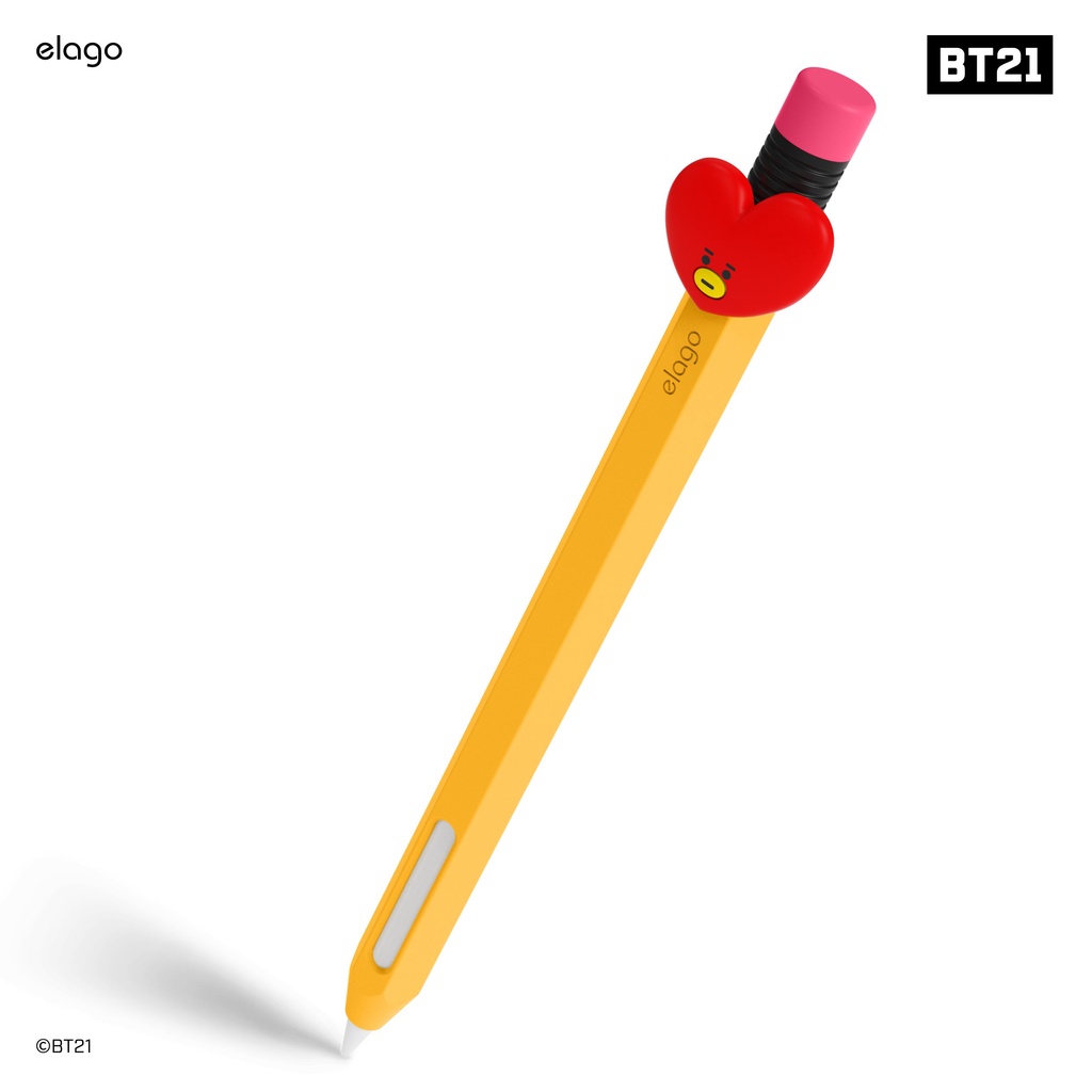 elago x BT21 Apple Pencil Pro / 2nd Generation Cover (ปลอกปากกาสำหรับApple Pencil ลิขสิทธิ์แท้)