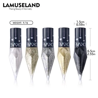 LAMUSELAND อายไลเนอร์ แบบเหลว ขนาดเล็ก มี 5 เฉดสี สำหรับการแต่งตา LK102