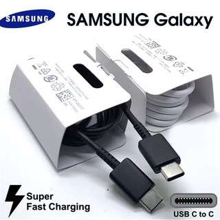 สายชาร์จแท้ C TO C ชาร์จด่วน ชาร์จเร็ว SAMSUNG PD NOTE10/NOTE10+/NOTE10 LTE สายแท้ชาร์จไว USB-C TO C ของเเท้ สายชาร์จแท้