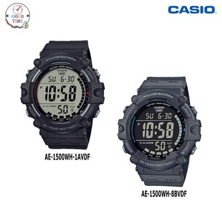 Casio แท้ นาฬิกาข้อมือผู้ชาย รุ่น AE-1500WH-1AVDF,AE-1500WH-8BVDF (สินค้าใหม่ ของแท้ มีใบรับประกัน)