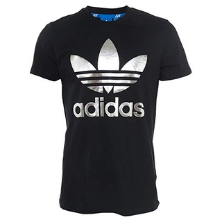 เสื้อยืดคอกลม ADIDAS รุ่น ORI FOIL TEE (M69236) BLACK สีดำ ของแท้