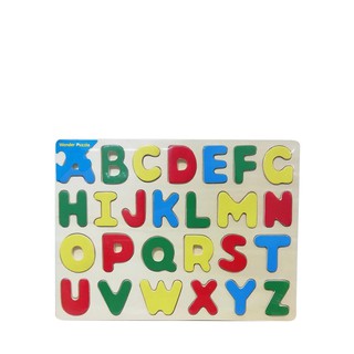 ของเล่นไม้ Chunky puzzle - alphabet