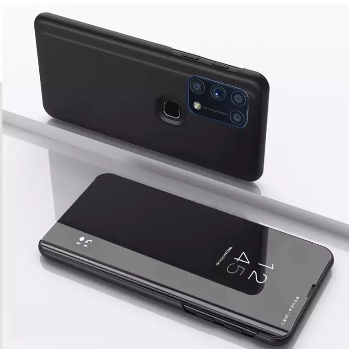 เคสฝาเปิดปิดเงา Case Samsung galaxy M31 เคสฝาพับตั้งได้ เคสกันกระแทก