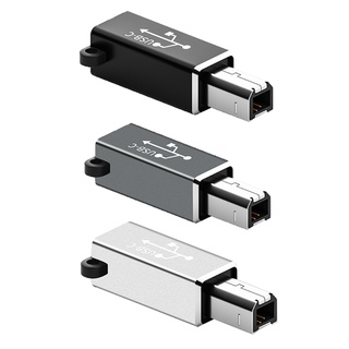 อะแดปเตอร์สแกนเนอร์ ขนาดเล็ก USB Type-C เป็น Type-B MIDI USB Type B สําหรับฮาร์ดไดรฟ์