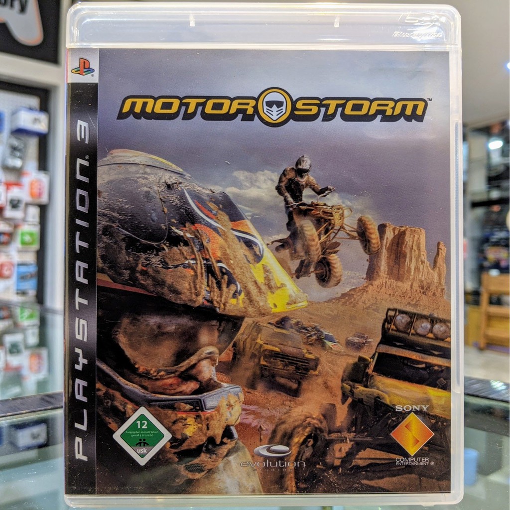 (ภาษาอังกฤษ)​ มือ2 MotorStorm แผ่นเกม​ PS3 แผ่นPS3 มือสอง Motor Storm (racing แข่งรถ​ รถแข่ง​ off ro