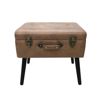 Satun STOOL FURDINI BENEATH NEW16-805 BROWN Living room furniture Home &amp; Furniture สตูล เก้าอี้สตูล FURDINI BENEATH NEW1