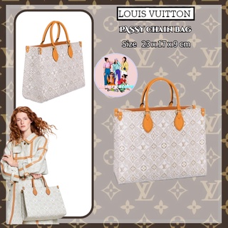 Louis vuitton  ONTHEGO กระเป๋าถือขนาดกลาง/กระเป๋าช้อปปิ้งกระเป๋าสตรี/กระเป๋าโท้ท/ใหม่/ยุโรปแท้100%