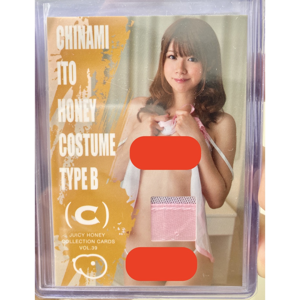 [ของแท้] Chinami Ito (Honey Costume Type B) 129/250 Juicy Honey Collection Cards Vol.39