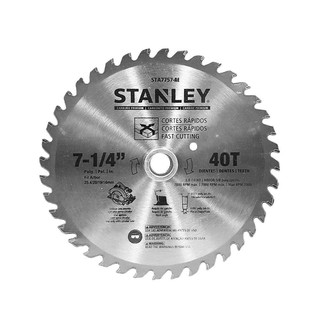 ใบเลื่อยวงเดือน STANLEY STA7757 7 นิ้ว 40 ซี่