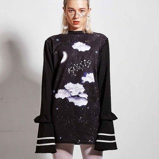 KAYASIS~❤️ | KYS009 STARDUST-BELL  LONG SLEEVES TEE DRESS