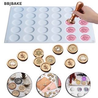 [cxFSBAKE] Wax Seal Stamp Silicone Mat Pad Mold 30-Cavity  for Handmade DIY Craft  KCB