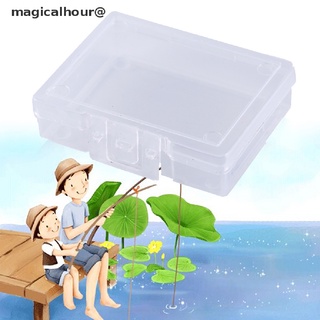 magicalhour@ Multifunctional High Resistance Transparent Strength Plastic Fishing Lure Box *On sale