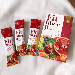 ราคาต่อกล่อง DW FIT FIBER II PLUS ดี ดับบลิว ฟิต ไฟเบอร์ ทู พลัส ผลิตภัณฑ์เสริมอาหาร 1 กล่อง 5 ซอง