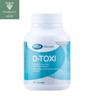 Mega D-toxi 30 capsules