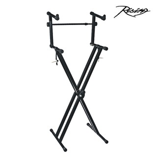 ขาตั้งคีย์บอร์ดทรง แกนคู่ 2 ชั้น รุ่น XX-06 - ขาวางคีย์บอร์ด Keyboard stand