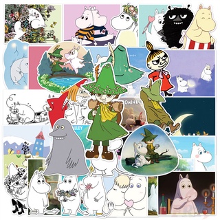 ❉ Moomin Series 01 สติ๊กเกอร์ ❉ 50Pcs/Set Little My Waterproof DIY Fashion Decals Doodle สติ๊กเกอร์