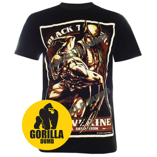 Gorilladumb เสื้อยืดลาย วูล์ฟเวอรีน Wolverine X-Men Superhero