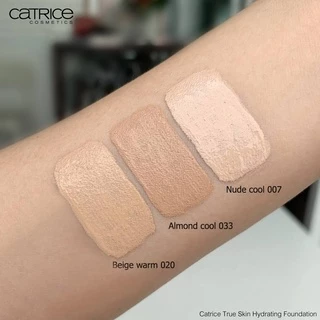 Catrice True Skin Hydrating Foundation คาทริซ ทรูสกินไฮดราติ้งฟาวเดชั่น รองพื้นติดทนกันน้ำ