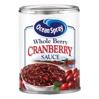 โอเชี่ยนสเปรย์ซอสโฮลเบอร์รี่ 397 กรัมOcean Spray Whole Berry Sauce 397g