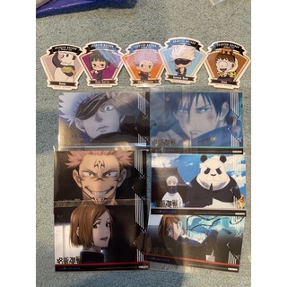 [Jujutsu kaisen] เซ็ท สติกเกอร์ โบรไมด์ จูจุตสึ อนิเมทคาเฟ่ (Animate cafe coaster bromide)