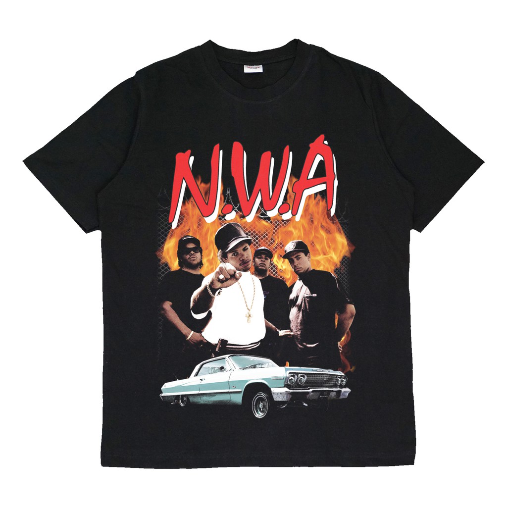 เสื้อยืด Nwa VINTAGE OVERSIZE เสื้อยืด