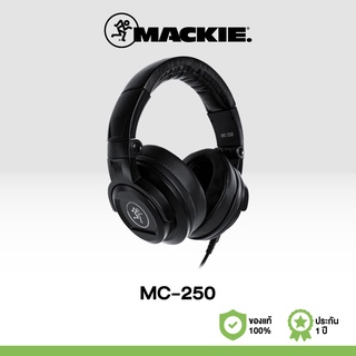 Mackie MC-250 หูฟังมอนิเตอร์ สตูดิโอ หูฟังครอบหูแบบปิด สามารถพับเก็บได้ PROFESSIONAL CLOSED-BACK HEADPHONES