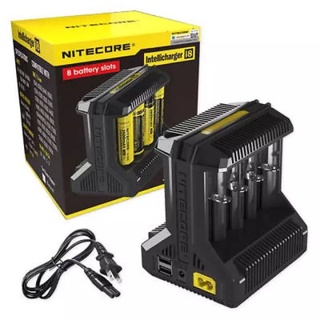 Nitecore i8 เครื่องชาร์จถ่าน เครื่องชาร์จอัจฉริยะ 8 ช่อง