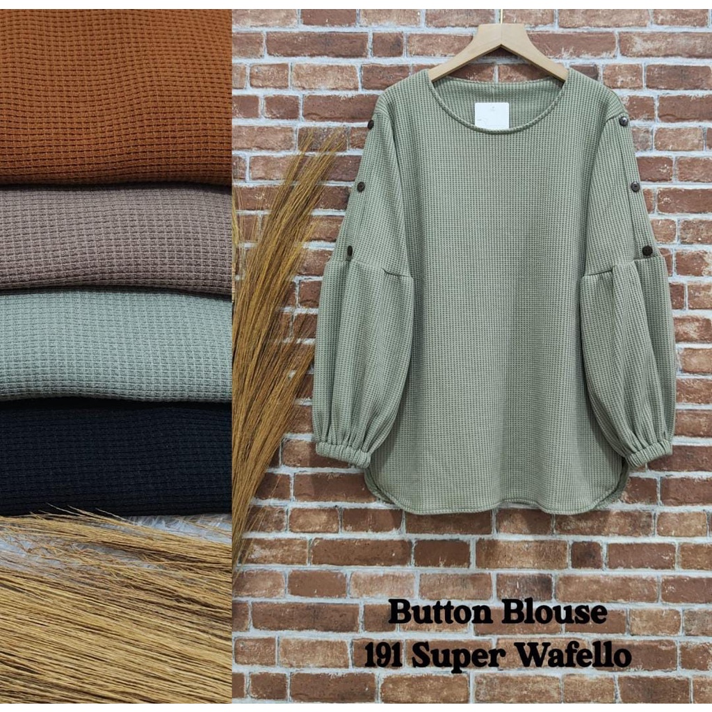 เสื้อเบลาส์วาฟเฟิล Super wafello 191 นําเข้า