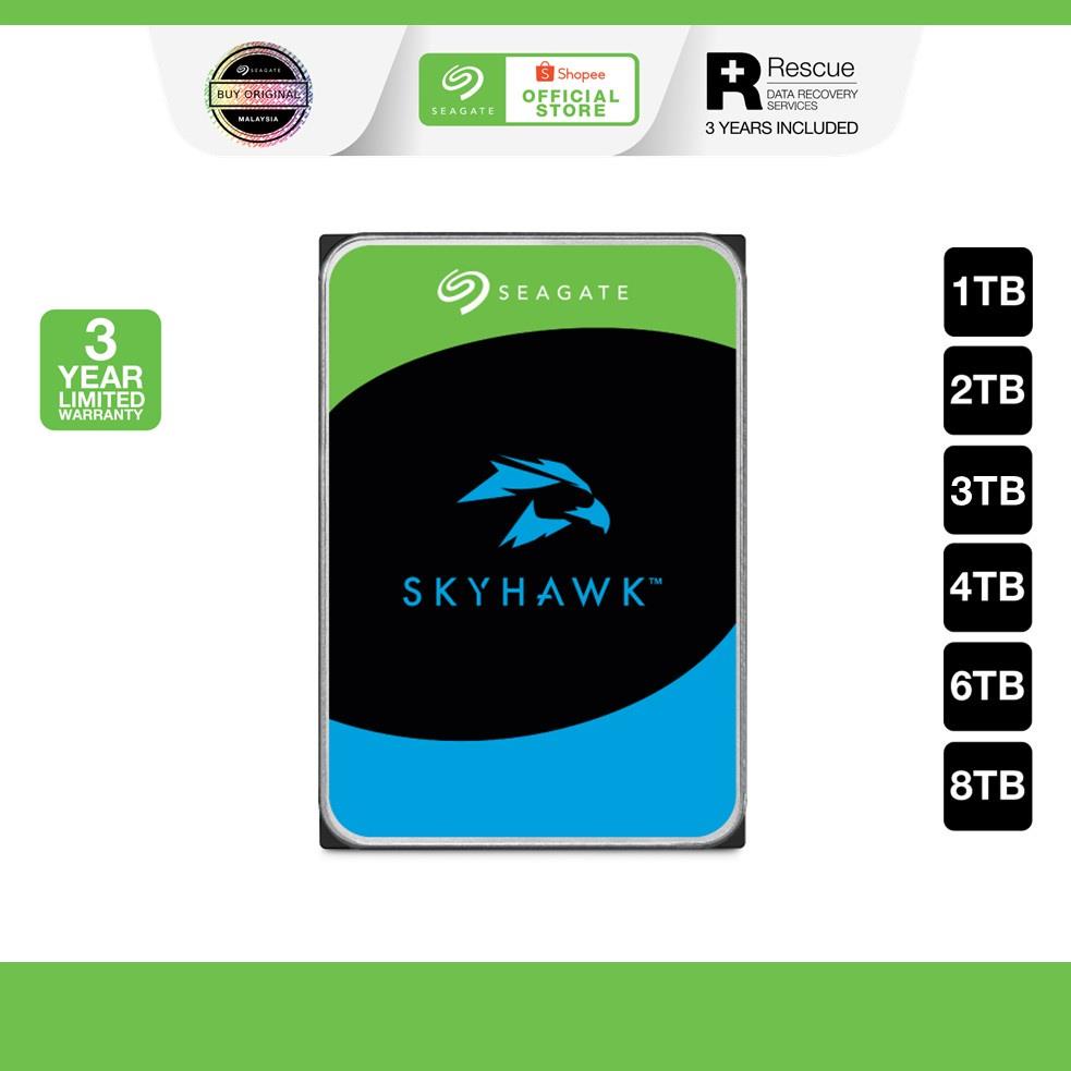⬘Seagate SkyHawk 8TB / 6TB / 4TB / 3TB / 2TB / 1TB 3.5" Surveillance Hard Drive SATA CCTV Hard Disk