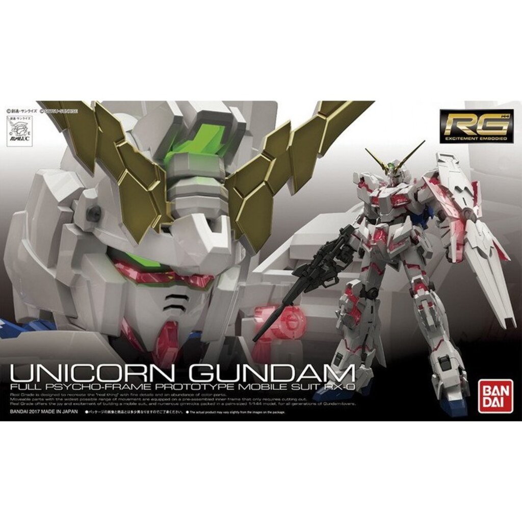 RG 1/144 Unicorn Gundam
