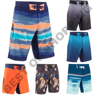 กางเกงว่ายน้ำผู้ชายขาสั้น กางเกงว่ายน้ำผู้ชาย Surfing Standard Boardshort OLAIAN