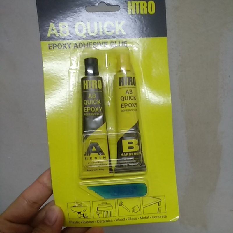 AB QUICK EPOXY ADHESIVE GLUE