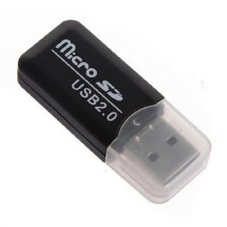 อแดปเตอร์ตัวอ่านการ์ด ชนิด Mini USB 2.0 Micro SD TF ความเร็วสูง