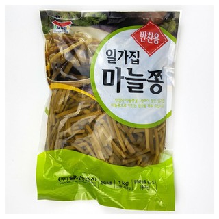 พร้อมส่ง 일가집 마늘쫑 ต้นกระเทียมดอง Pickled Korean Side Dish(Pickled Garlic Stem) 1 kg