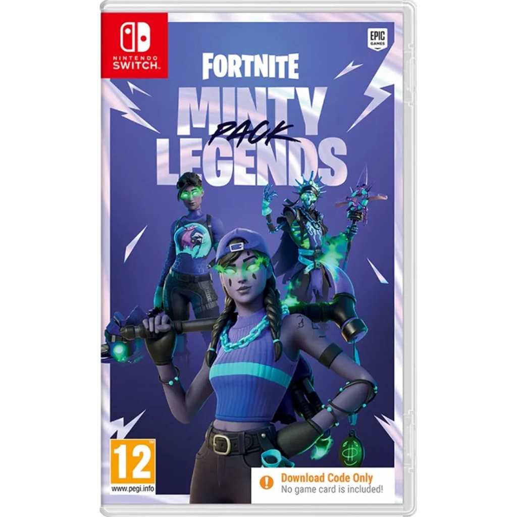 [+..••] NSW FORTNITE: MINTY LEGENDS PACK (CODE IN A BOX) (เกมส์  Nintendo Switch™ 🎮)