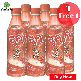 Riku FUJI APPLE 350 ml x6 bottle พิเศษ ซื้อ 1 เเถม 1 Special Buy 1 free 1