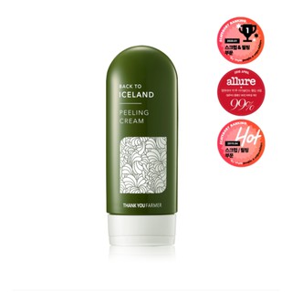 [พร้อมส่ง] THANK YOU FARMER Back to Iceland Peeling Cream 150ml ครีมลอกผิวเกาหลี NATURAL INGREDIENTS PEELING CREAM