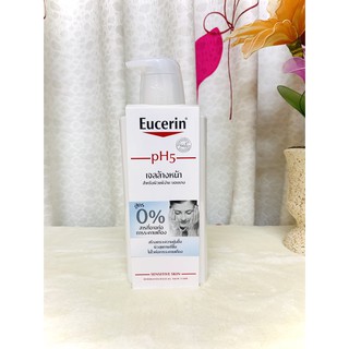 🔥Eucerin pH5 Sensitive Skin Facial Cleanser 400 ml ยูเซอรีน เจลล้างหน้า