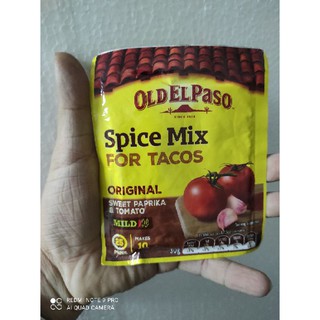 old el paso spice mix for tacos เครื่องปรุงทาโก้ 30 กรัม