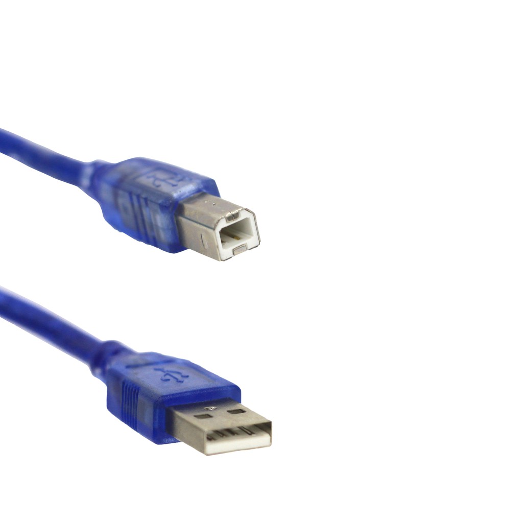 สาย USB2.0  Printer ความยาว 1.8M สีดำ/สีฟ้า