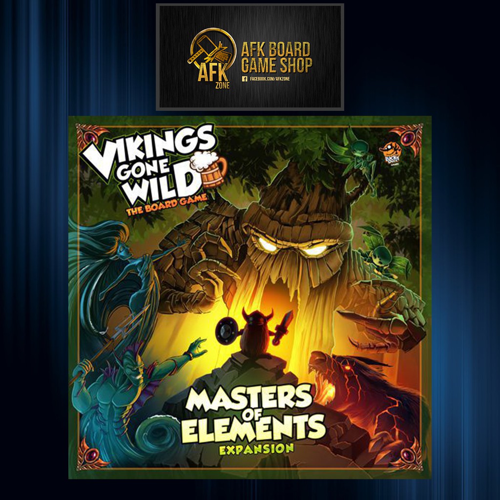 Vikings Gone Wild - Masters of Elements - Board Game
