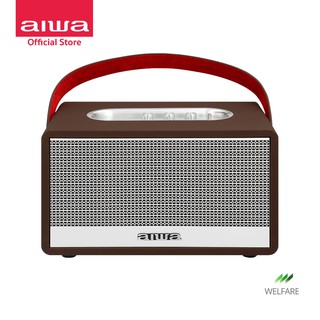  ผ่อน 0AIWA Retro Heritage Bluetooth Speaker ลำโพงบลูทูธพกพา BASS  img 4