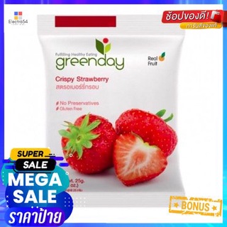 Greenday Crispy Strawberry 25g